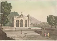 An illustration from Le Costume ancien et moderne ; ou, Histoire du gouvernement, de la milice, de la religion, des arts, sciences et usages de tous les peuples anciens et modernes, d'après les monumens de l'antiquité et accompagné de dessins analogues au sujet (1815)