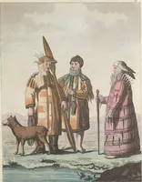 An illustration from Le Costume ancien et moderne ; ou, Histoire du gouvernement, de la milice, de la religion, des arts, sciences et usages de tous les peuples anciens et modernes, d'après les monumens de l'antiquité et accompagné de dessins analogues au sujet (1815)