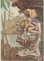 Picture 14 of 96 from Le Costume ancien et moderne ; ou, Histoire du gouvernement, de la milice, de la religion, des arts, sciences et usages de tous les peuples anciens et modernes, d'après les monumens de l'antiquité et accompagné de dessins analogues au sujet (1815), leaf 130