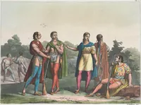 Picture 35 of 96 from Le Costume ancien et moderne ; ou, Histoire du gouvernement, de la milice, de la religion, des arts, sciences et usages de tous les peuples anciens et modernes, d'après les monumens de l'antiquité et accompagné de dessins analogues au sujet (1815), leaf 342