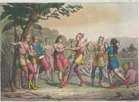 An illustration from Le Costume ancien et moderne ; ou, Histoire du gouvernement, de la milice, de la religion, des arts, sciences et usages de tous les peuples anciens et modernes, d'après les monumens de l'antiquité et accompagné de dessins analogues au sujet (1815)