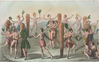 An illustration from Le Costume ancien et moderne ; ou, Histoire du gouvernement, de la milice, de la religion, des arts, sciences et usages de tous les peuples anciens et modernes, d'après les monumens de l'antiquité et accompagné de dessins analogues au sujet (1815)