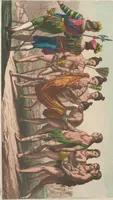 Picture 63 of 96 from Le Costume ancien et moderne ; ou, Histoire du gouvernement, de la milice, de la religion, des arts, sciences et usages de tous les peuples anciens et modernes, d'après les monumens de l'antiquité et accompagné de dessins analogues au sujet (1815), leaf 597