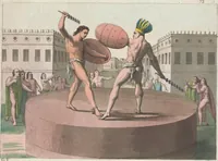 Picture 80 of 96 from Le Costume ancien et moderne ; ou, Histoire du gouvernement, de la milice, de la religion, des arts, sciences et usages de tous les peuples anciens et modernes, d'après les monumens de l'antiquité et accompagné de dessins analogues au sujet (1815), leaf 716