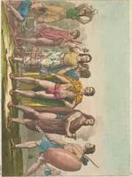An illustration from Le Costume ancien et moderne ; ou, Histoire du gouvernement, de la milice, de la religion, des arts, sciences et usages de tous les peuples anciens et modernes, d'après les monumens de l'antiquité et accompagné de dessins analogues au sujet (1815)
