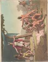 Picture 16 of 82 from Le Costume ancien et moderne ; ou, Histoire du gouvernement, de la milice, de la religion, des arts, sciences et usages de tous les peuples anciens et modernes, d'après les monumens de l'antiquité et accompagné de dessins analogues au sujet (1815), leaf 148