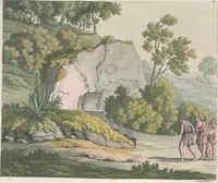 An illustration from Le Costume ancien et moderne ; ou, Histoire du gouvernement, de la milice, de la religion, des arts, sciences et usages de tous les peuples anciens et modernes, d'après les monumens de l'antiquité et accompagné de dessins analogues au sujet (1815)
