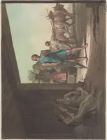An illustration from Le Costume ancien et moderne ; ou, Histoire du gouvernement, de la milice, de la religion, des arts, sciences et usages de tous les peuples anciens et modernes, d'après les monumens de l'antiquité et accompagné de dessins analogues au sujet (1815)