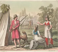 Picture 77 of 82 from Le Costume ancien et moderne ; ou, Histoire du gouvernement, de la milice, de la religion, des arts, sciences et usages de tous les peuples anciens et modernes, d'après les monumens de l'antiquité et accompagné de dessins analogues au sujet (1815), leaf 649