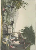An illustration from Le Costume ancien et moderne ; ou, Histoire du gouvernement, de la milice, de la religion, des arts, sciences et usages de tous les peuples anciens et modernes, d'après les monumens de l'antiquité et accompagné de dessins analogues au sujet (1815)