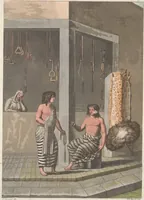 Picture 81 of 82 from Le Costume ancien et moderne ; ou, Histoire du gouvernement, de la milice, de la religion, des arts, sciences et usages de tous les peuples anciens et modernes, d'après les monumens de l'antiquité et accompagné de dessins analogues au sujet (1815), leaf 703