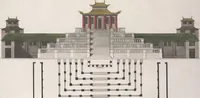 An illustration from Le Costume ancien et moderne ; ou, Histoire du gouvernement, de la milice, de la religion, des arts, sciences et usages de tous les peuples anciens et modernes, d'après les monumens de l'antiquité et accompagné de dessins analogues au sujet (1815)