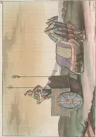 An illustration from Le Costume ancien et moderne ; ou, Histoire du gouvernement, de la milice, de la religion, des arts, sciences et usages de tous les peuples anciens et modernes, d'après les monumens de l'antiquité et accompagné de dessins analogues au sujet (1815)