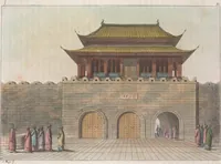An illustration from Le Costume ancien et moderne ; ou, Histoire du gouvernement, de la milice, de la religion, des arts, sciences et usages de tous les peuples anciens et modernes, d'après les monumens de l'antiquité et accompagné de dessins analogues au sujet (1815)