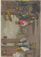 An illustration from Le Costume ancien et moderne ; ou, Histoire du gouvernement, de la milice, de la religion, des arts, sciences et usages de tous les peuples anciens et modernes, d'après les monumens de l'antiquité et accompagné de dessins analogues au sujet (1815)