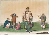 An illustration from Le Costume ancien et moderne ; ou, Histoire du gouvernement, de la milice, de la religion, des arts, sciences et usages de tous les peuples anciens et modernes, d'après les monumens de l'antiquité et accompagné de dessins analogues au sujet (1815)