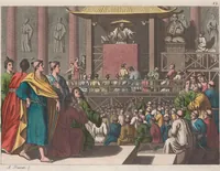 An illustration from Le Costume ancien et moderne ; ou, Histoire du gouvernement, de la milice, de la religion, des arts, sciences et usages de tous les peuples anciens et modernes, d'après les monumens de l'antiquité et accompagné de dessins analogues au sujet (1815)
