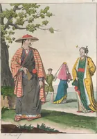 An illustration from Le Costume ancien et moderne ; ou, Histoire du gouvernement, de la milice, de la religion, des arts, sciences et usages de tous les peuples anciens et modernes, d'après les monumens de l'antiquité et accompagné de dessins analogues au sujet (1815)