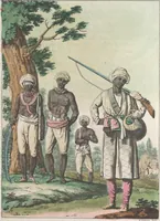 An illustration from Le Costume ancien et moderne ; ou, Histoire du gouvernement, de la milice, de la religion, des arts, sciences et usages de tous les peuples anciens et modernes, d'après les monumens de l'antiquité et accompagné de dessins analogues au sujet (1815)