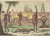 An illustration from Le Costume ancien et moderne ; ou, Histoire du gouvernement, de la milice, de la religion, des arts, sciences et usages de tous les peuples anciens et modernes, d'après les monumens de l'antiquité et accompagné de dessins analogues au sujet (1815)