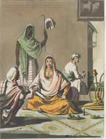 An illustration from Le Costume ancien et moderne ; ou, Histoire du gouvernement, de la milice, de la religion, des arts, sciences et usages de tous les peuples anciens et modernes, d'après les monumens de l'antiquité et accompagné de dessins analogues au sujet (1815)