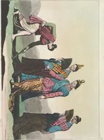 An illustration from Le Costume ancien et moderne ; ou, Histoire du gouvernement, de la milice, de la religion, des arts, sciences et usages de tous les peuples anciens et modernes, d'après les monumens de l'antiquité et accompagné de dessins analogues au sujet (1815)