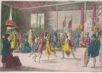 An illustration from Le Costume ancien et moderne ; ou, Histoire du gouvernement, de la milice, de la religion, des arts, sciences et usages de tous les peuples anciens et modernes, d'après les monumens de l'antiquité et accompagné de dessins analogues au sujet (1815)