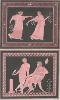 An illustration from Le Costume ancien et moderne ; ou, Histoire du gouvernement, de la milice, de la religion, des arts, sciences et usages de tous les peuples anciens et modernes, d'après les monumens de l'antiquité et accompagné de dessins analogues au sujet (1815)