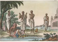 An illustration from Le Costume ancien et moderne ; ou, Histoire du gouvernement, de la milice, de la religion, des arts, sciences et usages de tous les peuples anciens et modernes, d'après les monumens de l'antiquité et accompagné de dessins analogues au sujet (1815)