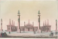An illustration from Le Costume ancien et moderne ; ou, Histoire du gouvernement, de la milice, de la religion, des arts, sciences et usages de tous les peuples anciens et modernes, d'après les monumens de l'antiquité et accompagné de dessins analogues au sujet (1815)