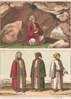Picture 30 of 78 from Le Costume ancien et moderne ; ou, Histoire du gouvernement, de la milice, de la religion, des arts, sciences et usages de tous les peuples anciens et modernes, d'après les monumens de l'antiquité et accompagné de dessins analogues au sujet (1815), leaf 268