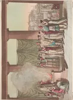 An illustration from Le Costume ancien et moderne ; ou, Histoire du gouvernement, de la milice, de la religion, des arts, sciences et usages de tous les peuples anciens et modernes, d'après les monumens de l'antiquité et accompagné de dessins analogues au sujet (1815)