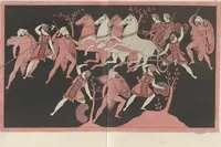 An illustration from Le Costume ancien et moderne ; ou, Histoire du gouvernement, de la milice, de la religion, des arts, sciences et usages de tous les peuples anciens et modernes, d'après les monumens de l'antiquité et accompagné de dessins analogues au sujet (1815)