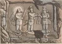 An illustration from Le Costume ancien et moderne ; ou, Histoire du gouvernement, de la milice, de la religion, des arts, sciences et usages de tous les peuples anciens et modernes, d'après les monumens de l'antiquité et accompagné de dessins analogues au sujet (1815)