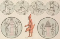 Picture 59 of 78 from Le Costume ancien et moderne ; ou, Histoire du gouvernement, de la milice, de la religion, des arts, sciences et usages de tous les peuples anciens et modernes, d'après les monumens de l'antiquité et accompagné de dessins analogues au sujet (1815), leaf 589