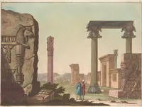 An illustration from Le Costume ancien et moderne ; ou, Histoire du gouvernement, de la milice, de la religion, des arts, sciences et usages de tous les peuples anciens et modernes, d'après les monumens de l'antiquité et accompagné de dessins analogues au sujet (1815)