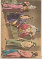An illustration from Le Costume ancien et moderne ; ou, Histoire du gouvernement, de la milice, de la religion, des arts, sciences et usages de tous les peuples anciens et modernes, d'après les monumens de l'antiquité et accompagné de dessins analogues au sujet (1815)