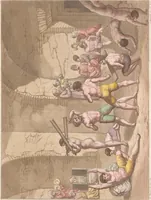 An illustration from Le Costume ancien et moderne ; ou, Histoire du gouvernement, de la milice, de la religion, des arts, sciences et usages de tous les peuples anciens et modernes, d'après les monumens de l'antiquité et accompagné de dessins analogues au sujet (1815)