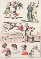 Picture 12 of 78 from Le Costume ancien et moderne ; ou, Histoire du gouvernement, de la milice, de la religion, des arts, sciences et usages de tous les peuples anciens et modernes, d'après les monumens de l'antiquité et accompagné de dessins analogues au sujet (1815), leaf 81