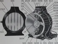 An illustration from Crouse-Hinds imperial arc headlights and imperial incandescent headlights. (1916)