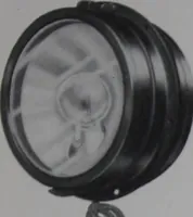 An illustration from Crouse-Hinds imperial arc headlights and imperial incandescent headlights. (1916)
