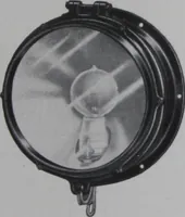 An illustration from Crouse-Hinds imperial arc headlights and imperial incandescent headlights. (1916)