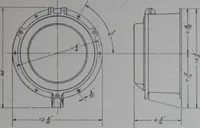 An illustration from Crouse-Hinds imperial arc headlights and imperial incandescent headlights. (1916)