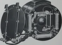 An illustration from Crouse-Hinds imperial arc headlights and imperial incandescent headlights. (1916)