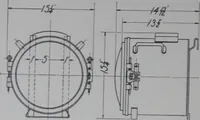 An illustration from Crouse-Hinds imperial arc headlights and imperial incandescent headlights. (1916)