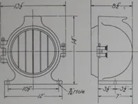 An illustration from Crouse-Hinds imperial arc headlights and imperial incandescent headlights. (1916)