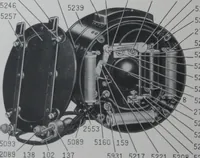 An illustration from Crouse-Hinds imperial arc headlights and imperial incandescent headlights. (1916)