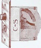 An illustration from Cutter flush switches. (1904)