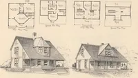 An illustration from Houses and cottages, book no. 4 (1891)