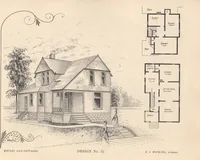 An illustration from Houses and cottages, book no. 4 (1891)